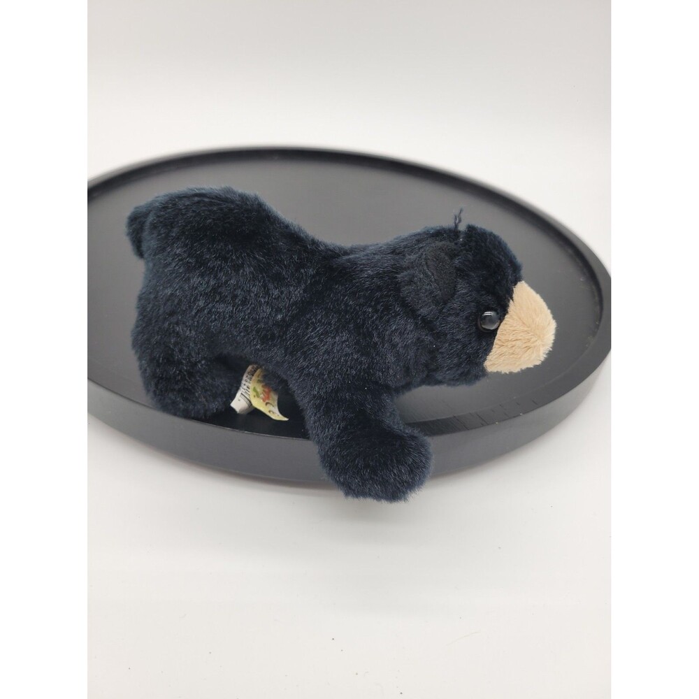 Folkmanis Mini Black Bear Finger Puppet